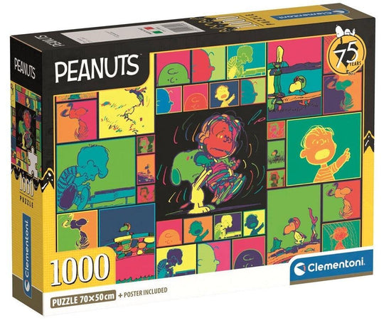 Clementoni: Peanuts - Modern Art Puzzle (1000pc Jigsaw) Board Game