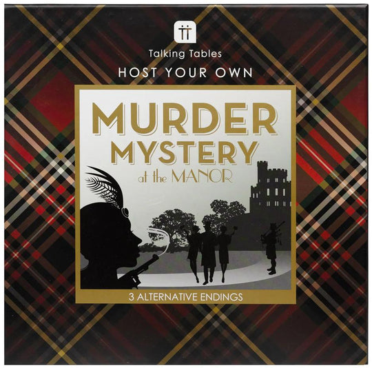 Host Your Own Murder Mystery at the Manor Board Game