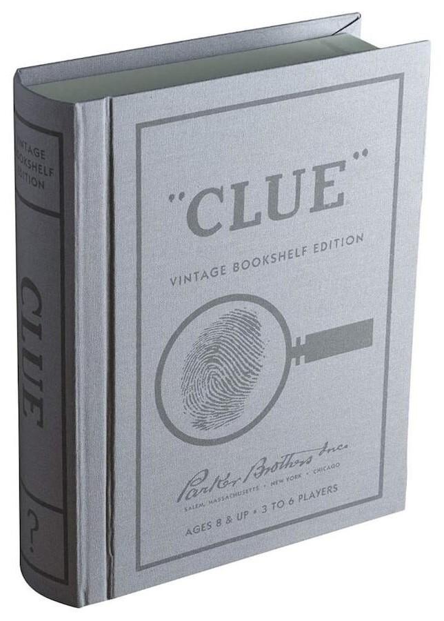 Clue: Classic Game - Vintage Bookshelf Edition