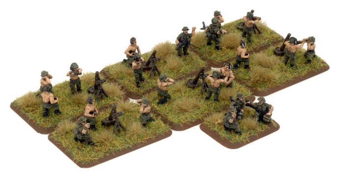 Flames of War - Mortar Platoon (ANZAC)