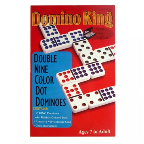 Dominoes Double 9 in Vinyl Case Board Game