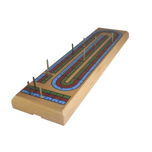 3 Track Cribbage Board Game