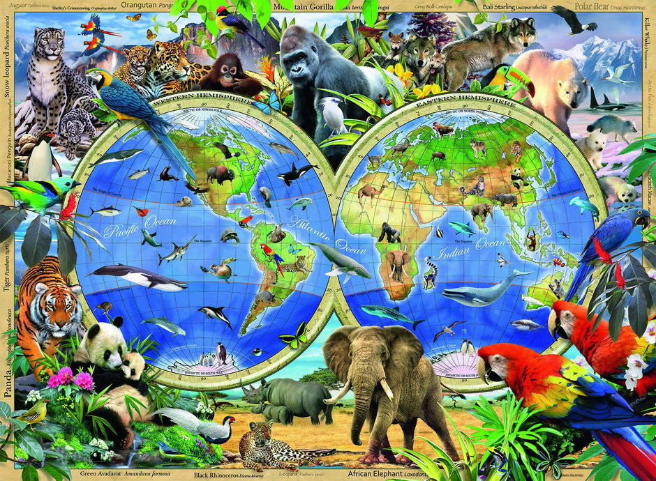 Ravensburger: World of Wildlife (300pc Jigsaw) Board Game