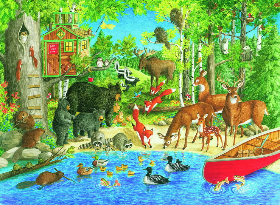 Ravensburger: Woodland Friends (200pc Jigsaw) Board Game