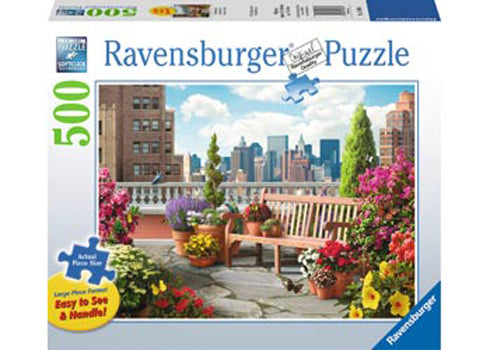 Ravensburger: Rooftop Garden (500pc Jigsaw) Board Game