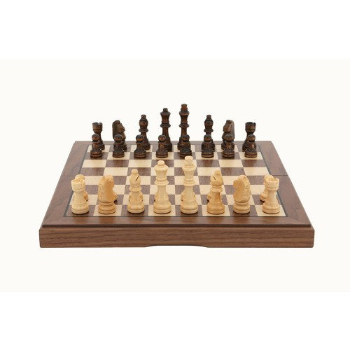 Dal Rossi: Walnut Chess Set Board Game