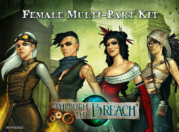 Through The Breach: Female Multi-Pose Figures
