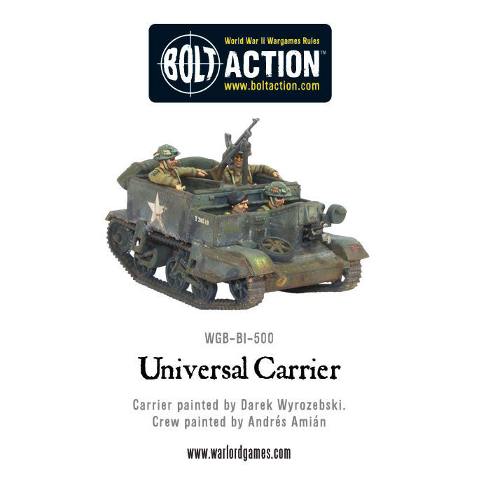 Bolt Action: British Army - Universal Carrier