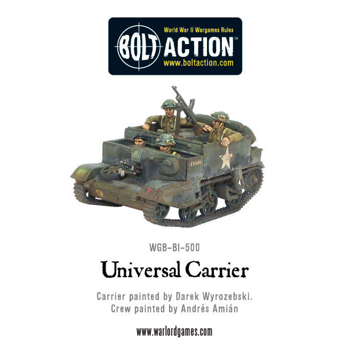 Bolt Action: British Army - Universal Carrier