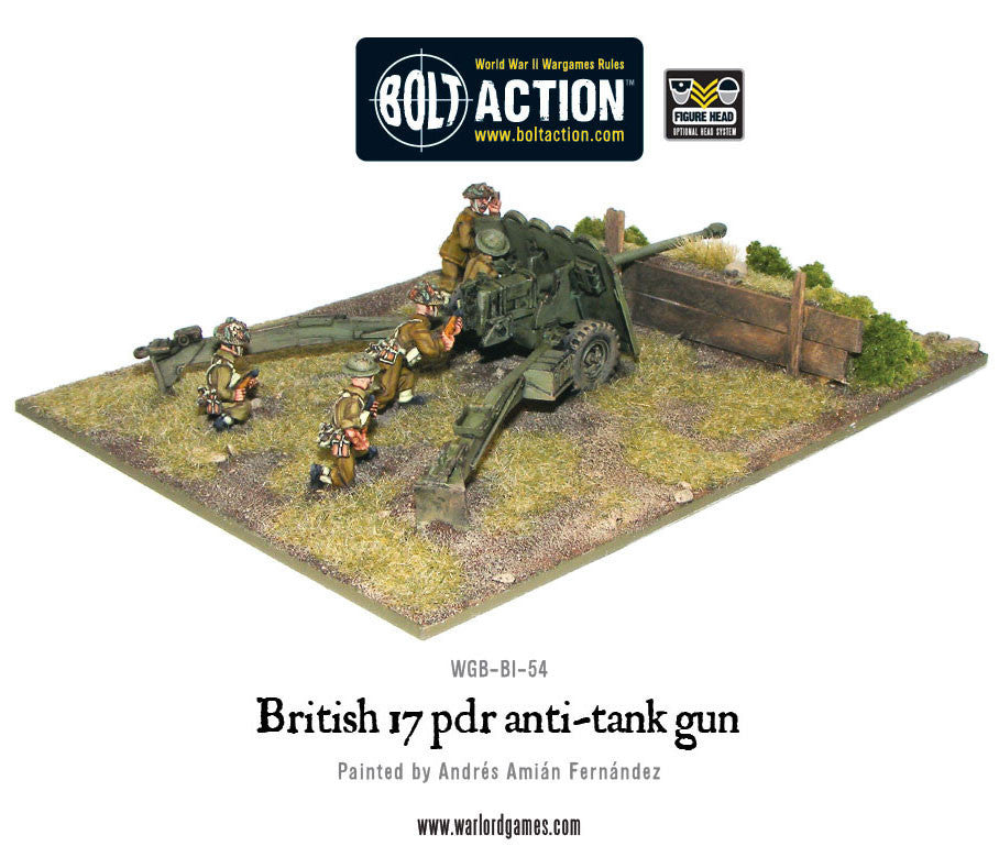 British Army 17 pdr Anti-tank Gun