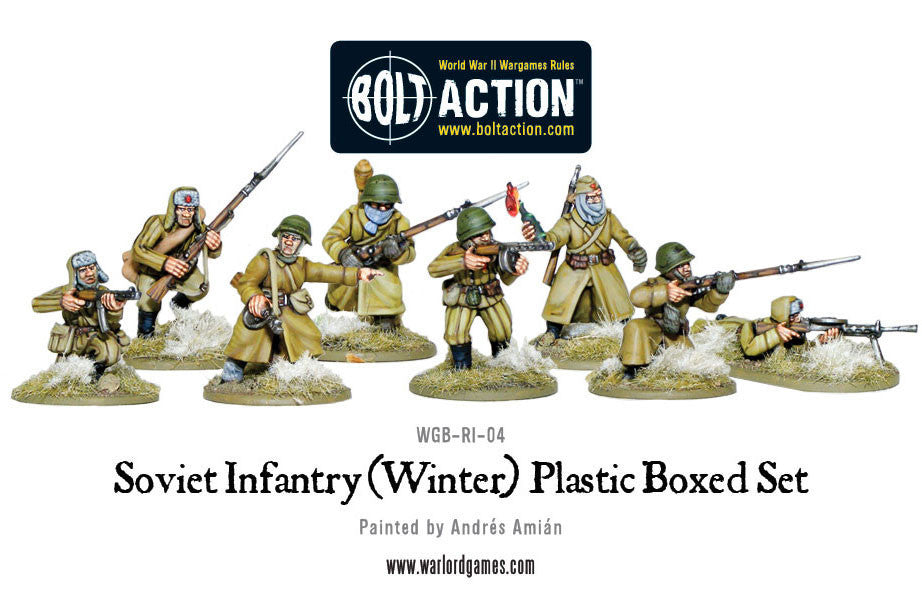 Bolt Action - Soviet Winter Infantry