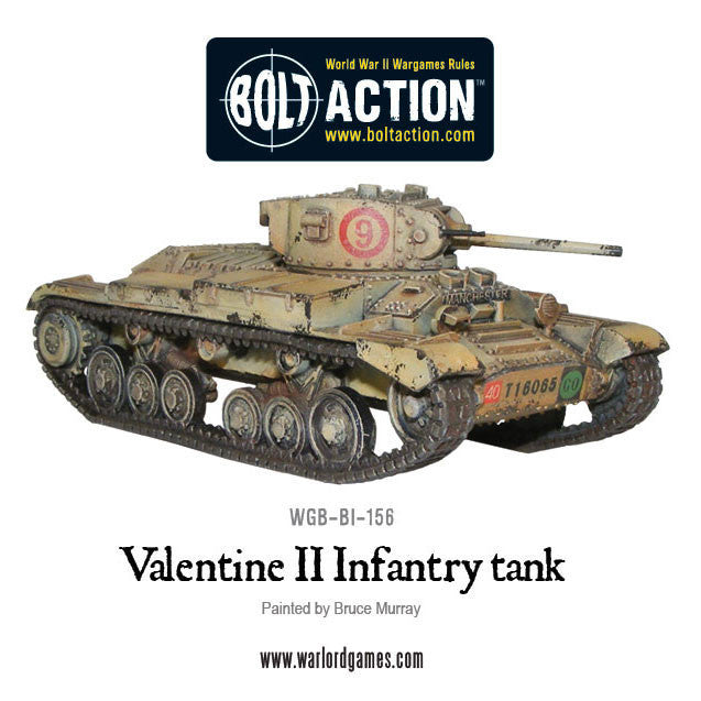 British Army - Valentine II Cruiser Tank