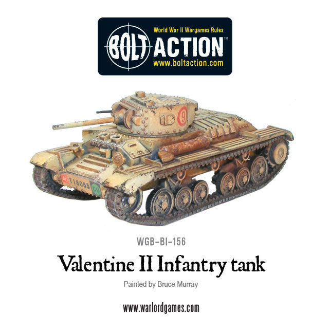 British Army - Valentine II Cruiser Tank