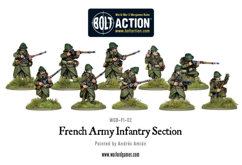 French Army: Infantry Section