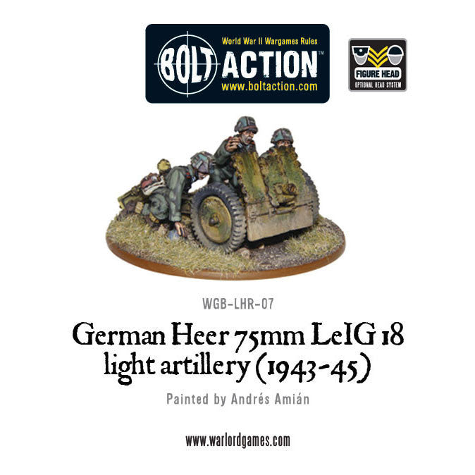 German Army - Heer 75mm LEiG 18 Artillery