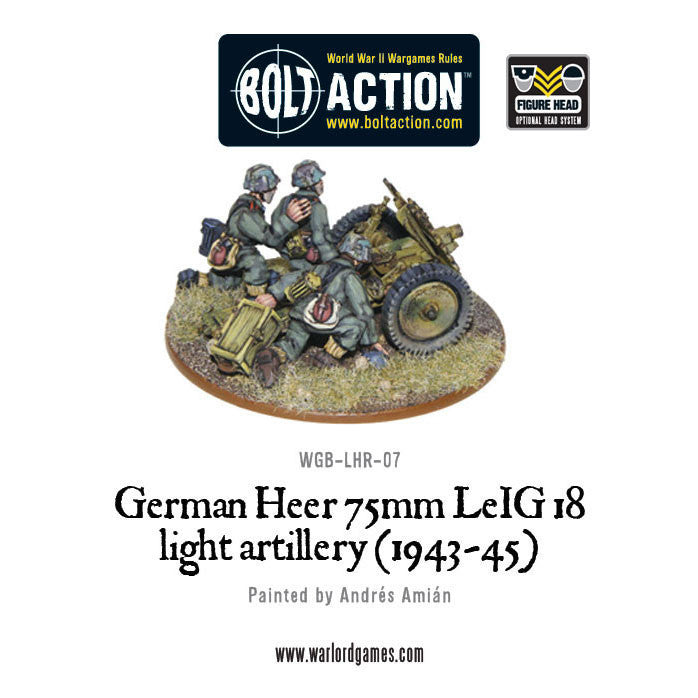 German Army - Heer 75mm LEiG 18 Artillery