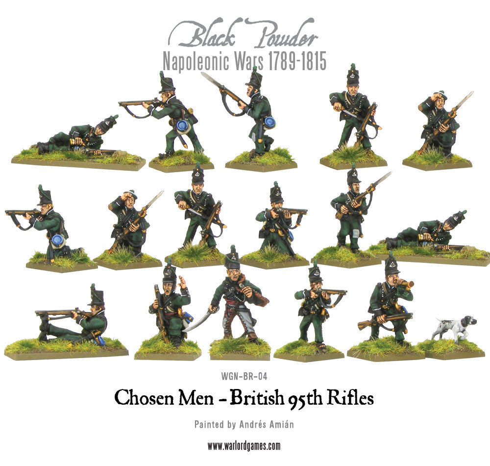 Napoleonic Wars: British 95th Rifles (Chosen Men)