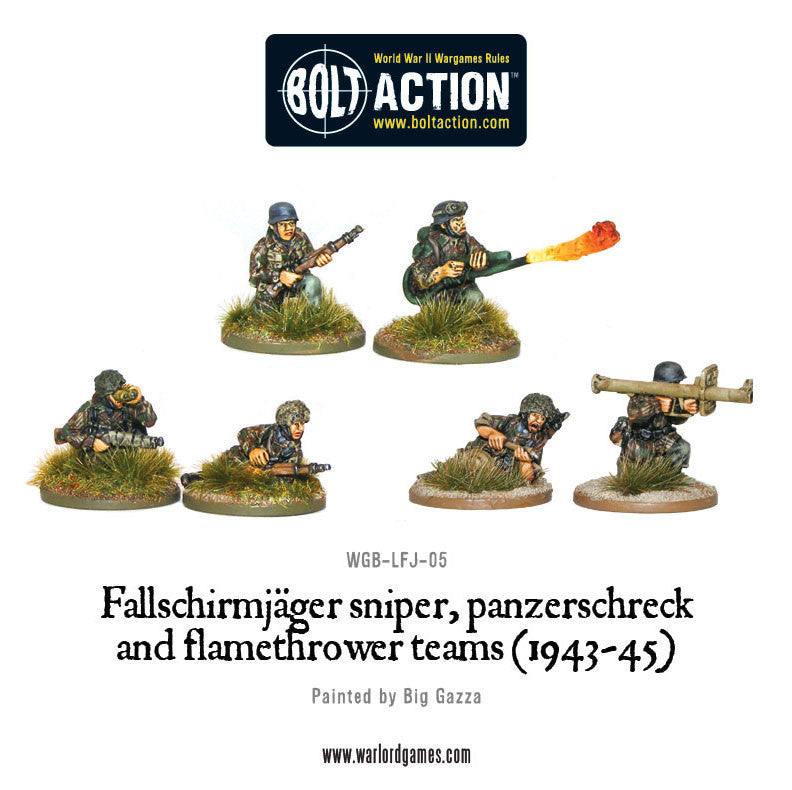 German Fallschirmjager Army Set