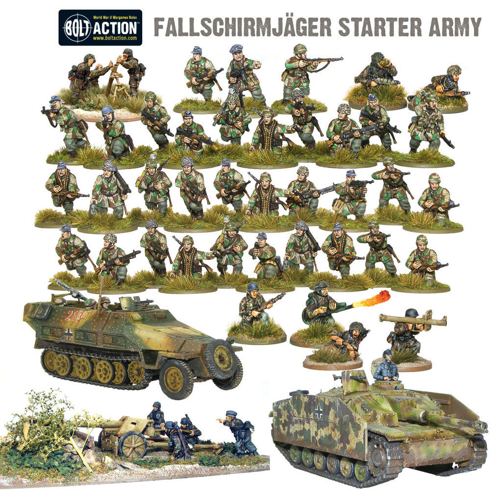 German Fallschirmjager Army Set