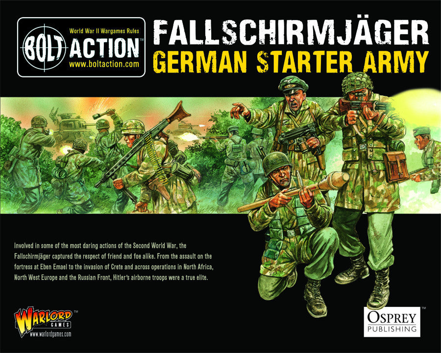 German Fallschirmjager Army Set