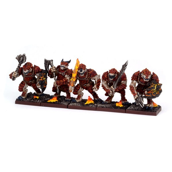 Kings of War Forces of Nature Salamander Regiment