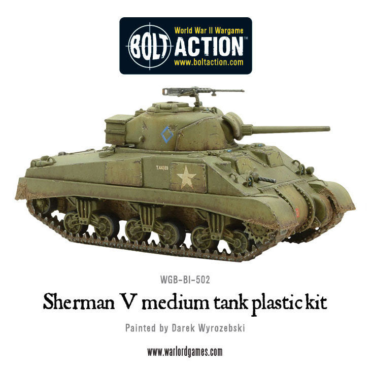 British Army - Sherman V Medium Tank (Plastic)