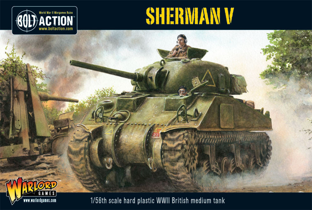 British Army - Sherman V Medium Tank (Plastic)