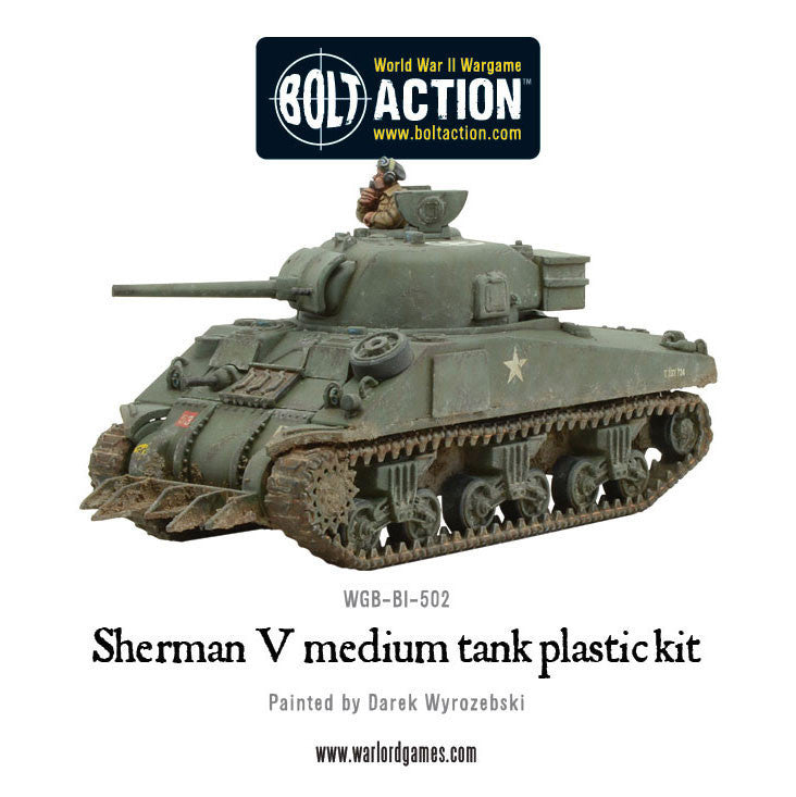 British Army - Sherman V Medium Tank (Plastic)