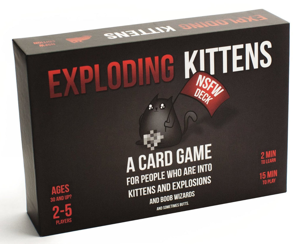 Exploding Kittens - NSFW Deck Edition Board Game