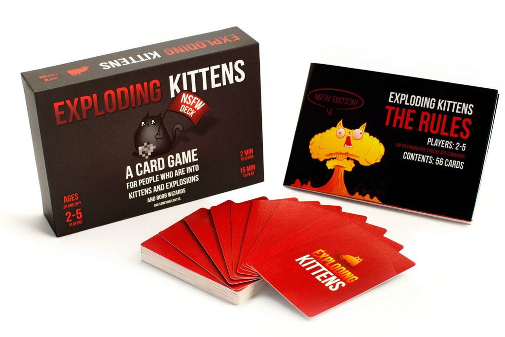 Exploding Kittens - NSFW Deck Edition Board Game