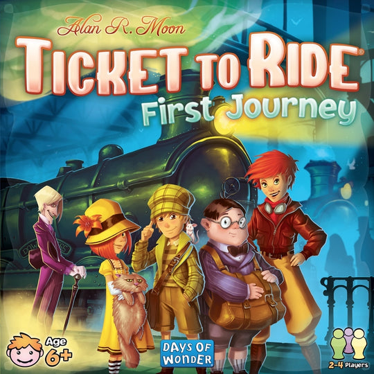 Ticket to Ride: First Journey (USA) Board Game