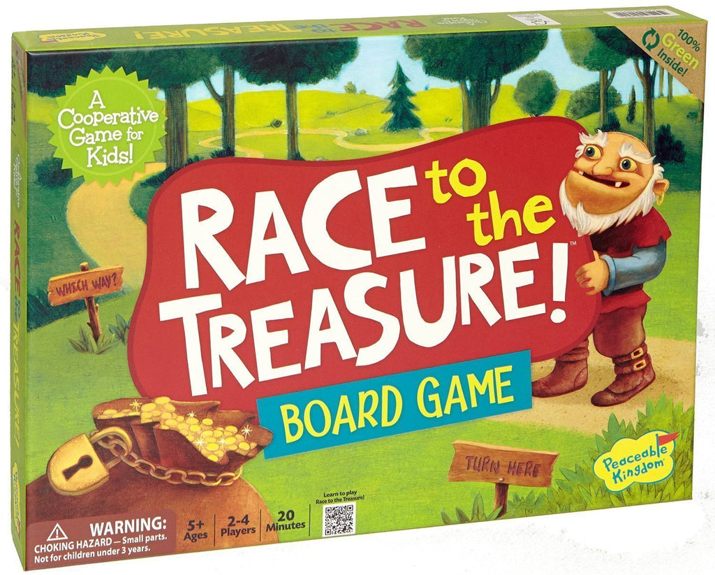 Peaceable Kingdom: Race to the Treasure! Board Game