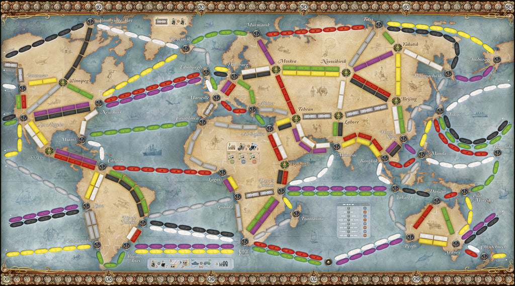 Ticket to Ride: Rails & Sails (Standalone Board Game)