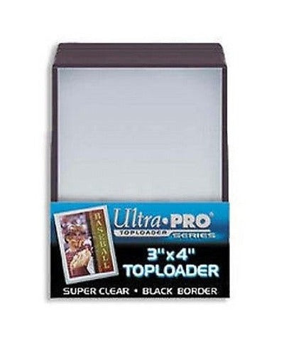 Ultra Pro: Toploaders - 3x4 Black Border