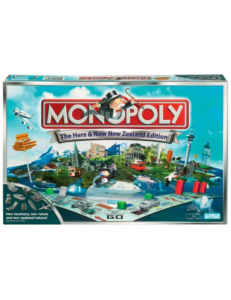 Monopoly: The Here & Now (New Zealand Edition) Board Game