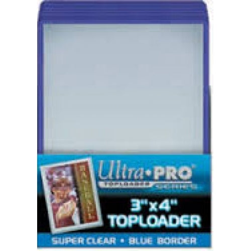 Ultra Pro: Toploaders - 3x4 Blue Border