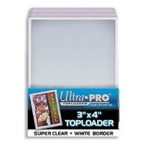 Ultra Pro: Toploaders - 3x4 White Border