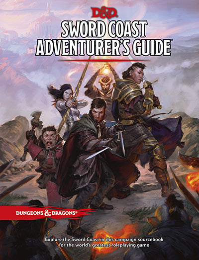 Dungeons & Dragons: Sword Coast Adventurer's Guide By Wizards Rpg Team (Hardback)