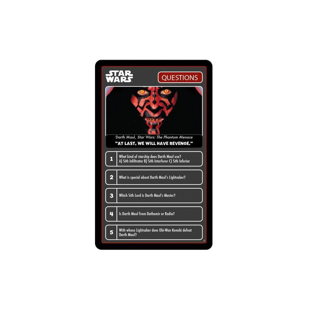 Top Trumps Quiz: Star Wars Board Game