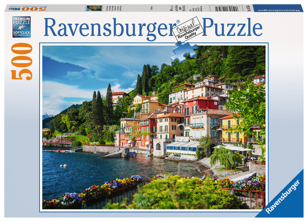 Ravensburger: Lake Como, Italy (500pc Jigsaw) Board Game