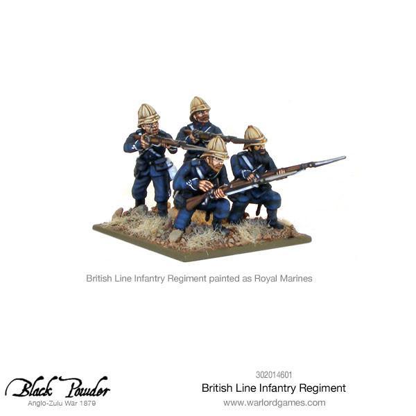 Anglo Zulu War British Line Infantry Regiment