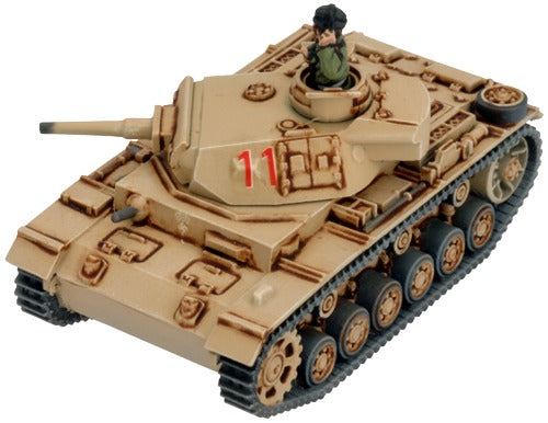 Flames of War: Afrika Korps Panzer III Tank Platoon