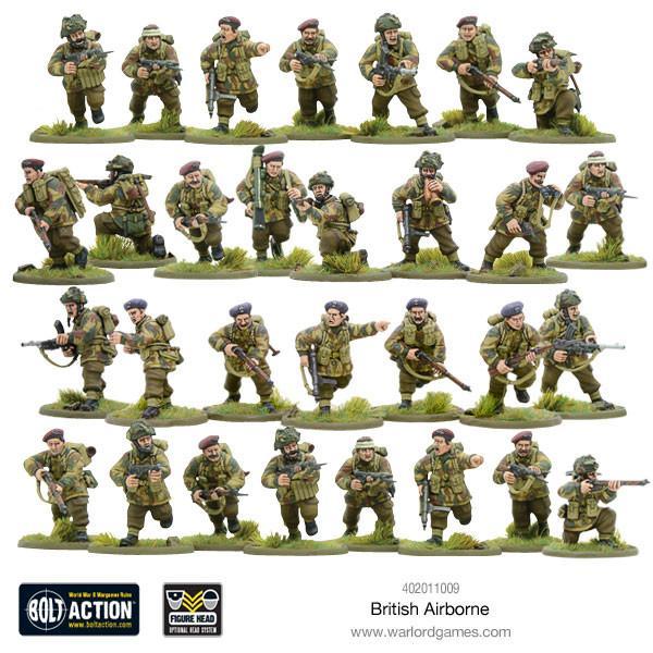 Bolt Action - British Airborne (WWII Allied Paratroopers)