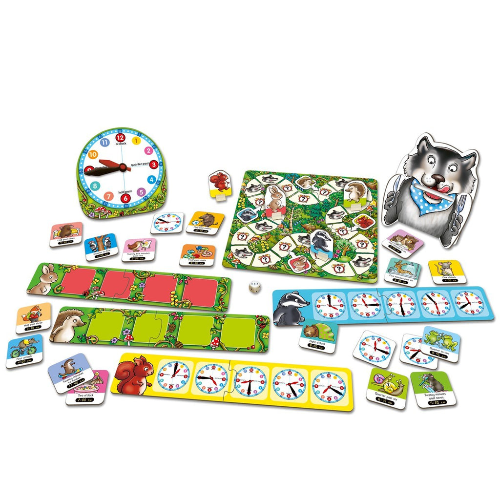 Orchard Toys: What's the Time Mr Wolf Board Game