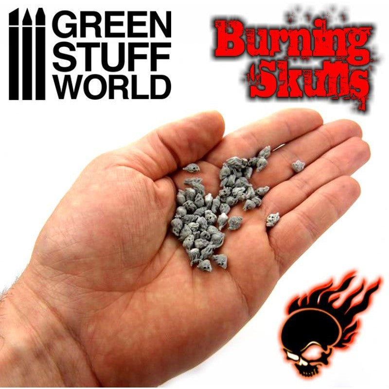 GSW: Resin Burning Skulls - 50x Resin Bits Pack