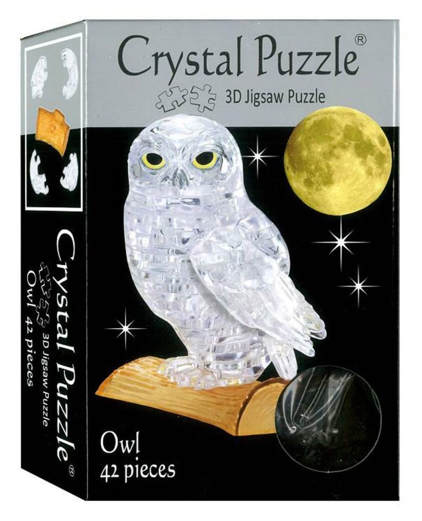 Crystal Puzzle: Clear Owl (42pc) Board Game