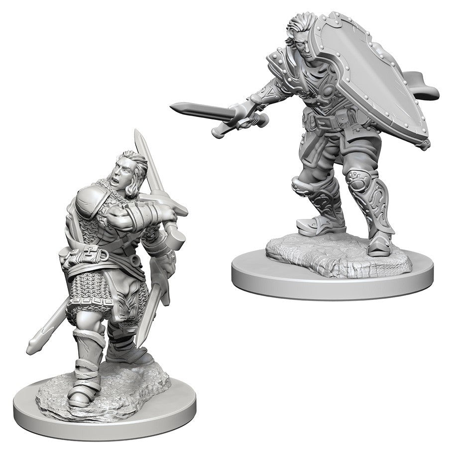 D&D Nolzur's Marvelous: Unpainted Minis - Human Male Paladin