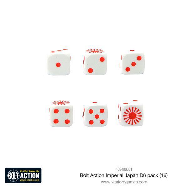 Bolt Action Imperial Japanese D6 Pack (16)