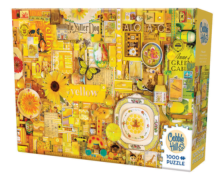 The Rainbow Project: Yellow (1000pc Jigsaw) Board Game