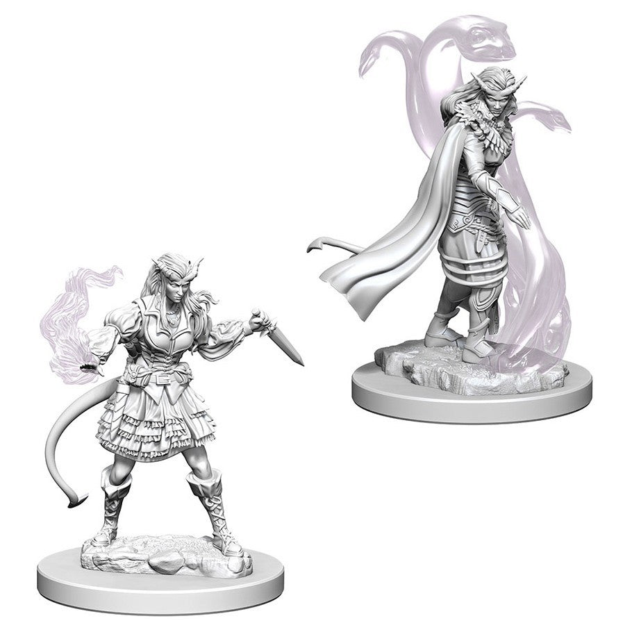 D&D Nolzur's Marvelous: Unpainted Miniatures - Tiefling Female Sorcerer